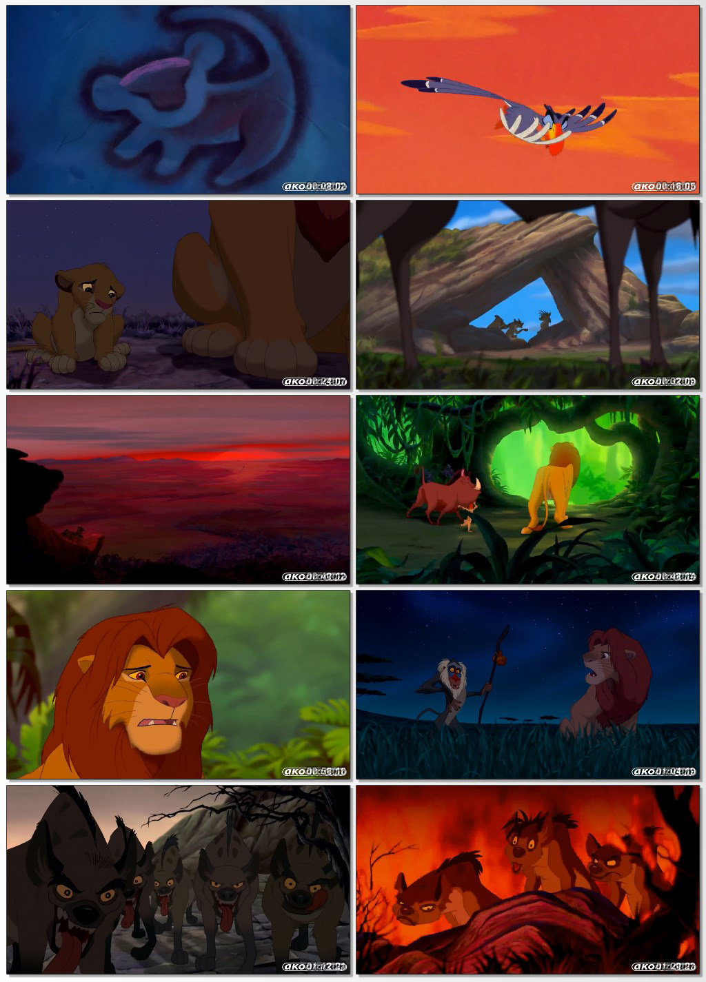 سلسلة افلام الانمي الاسد الملك The Lion King مدبلجة للعربية اكوام