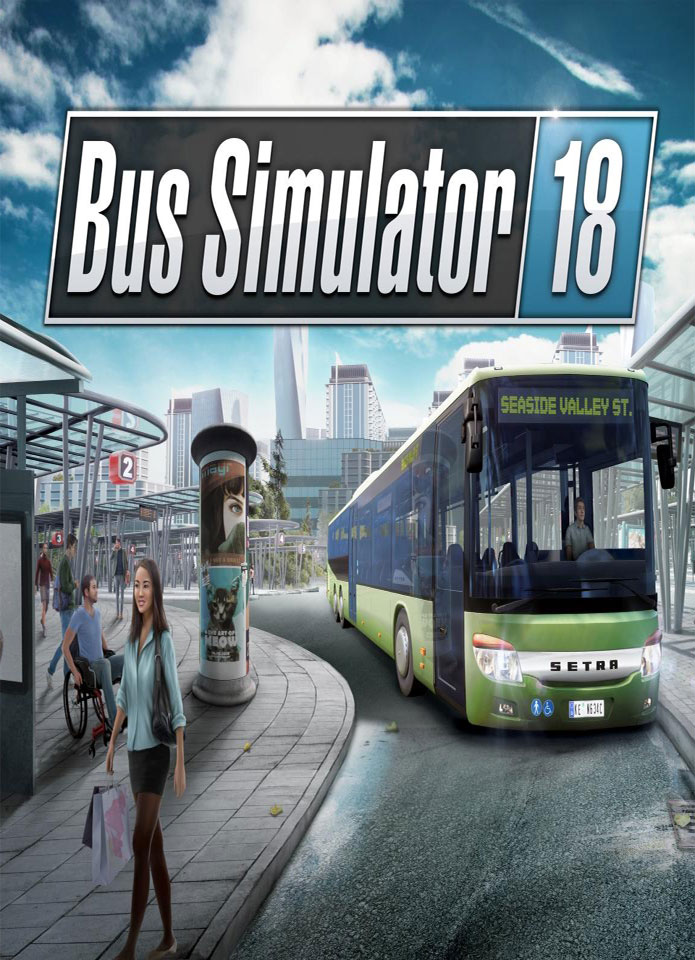 لعبة Bus Simulator 18 كاملة بكراك SKIDROW