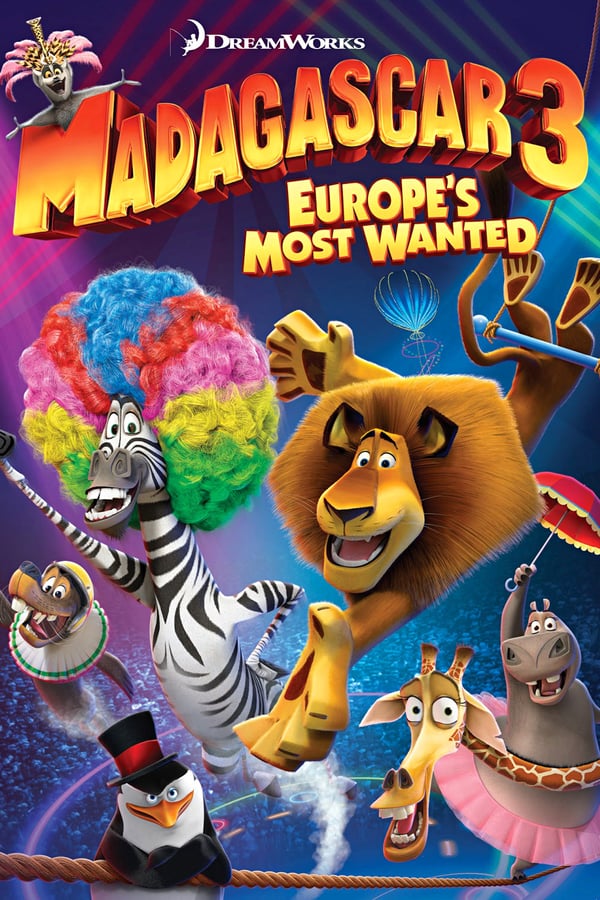فيلم Madagascar 3 Europe S Most Wanted 2012 مترجم اكوام